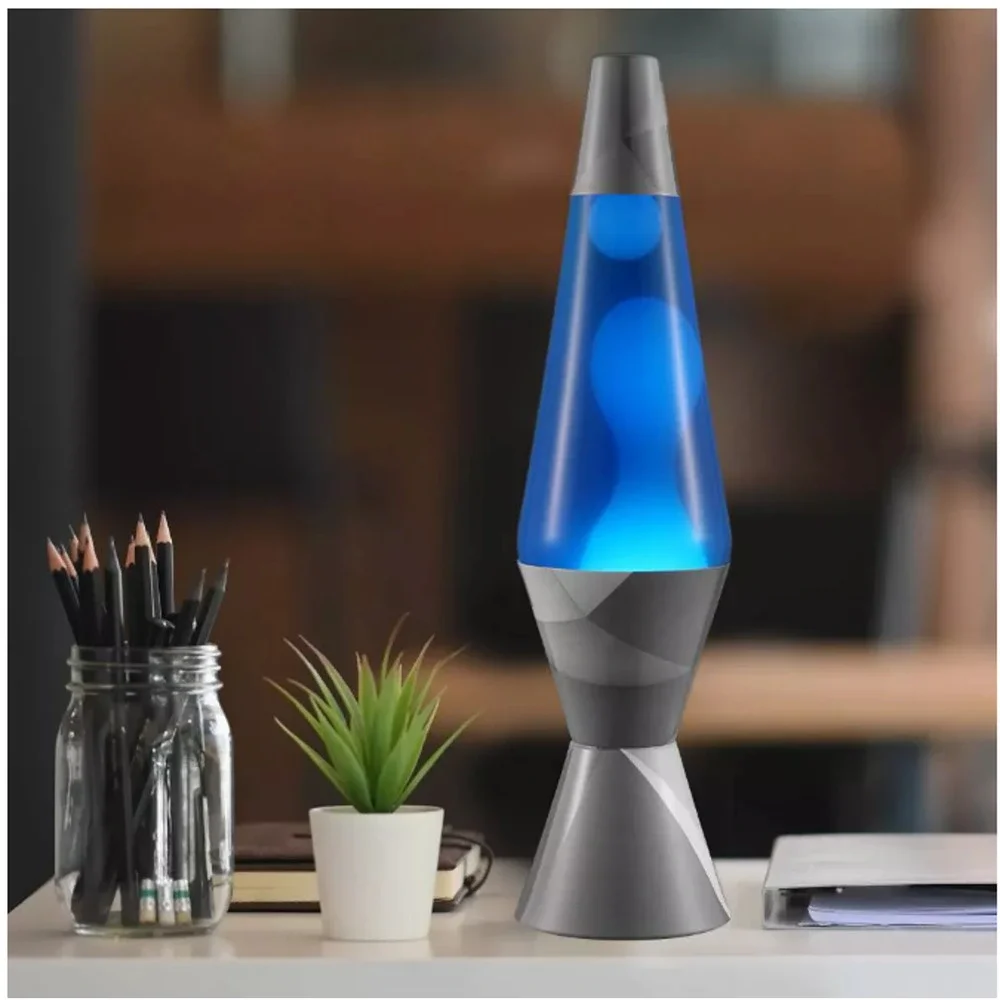 LAVA 14.5 Inch Geometric Monochrome Novelty Table Lamp Modern Decor Globe New